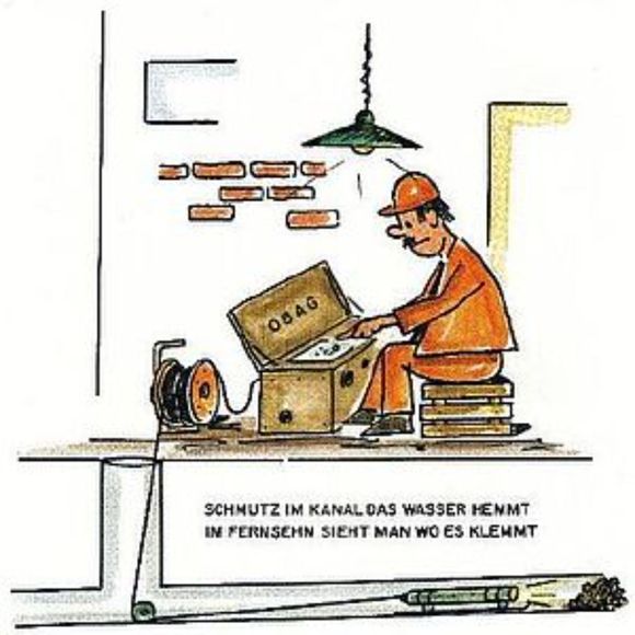 Zeichnung der OBAG Graubünden AG zur Kanal-TV-Technik